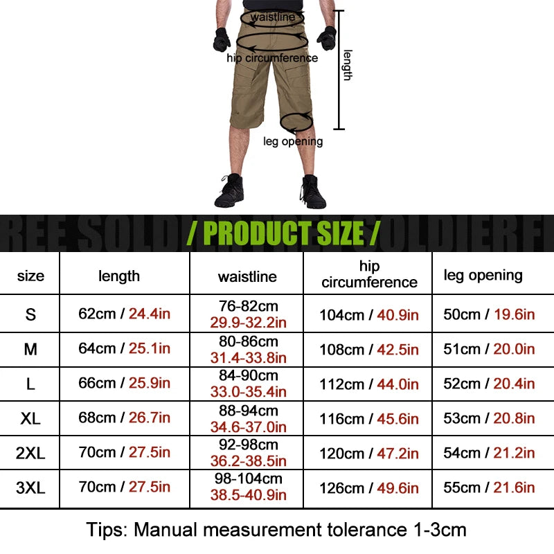Multi-pocket shorts