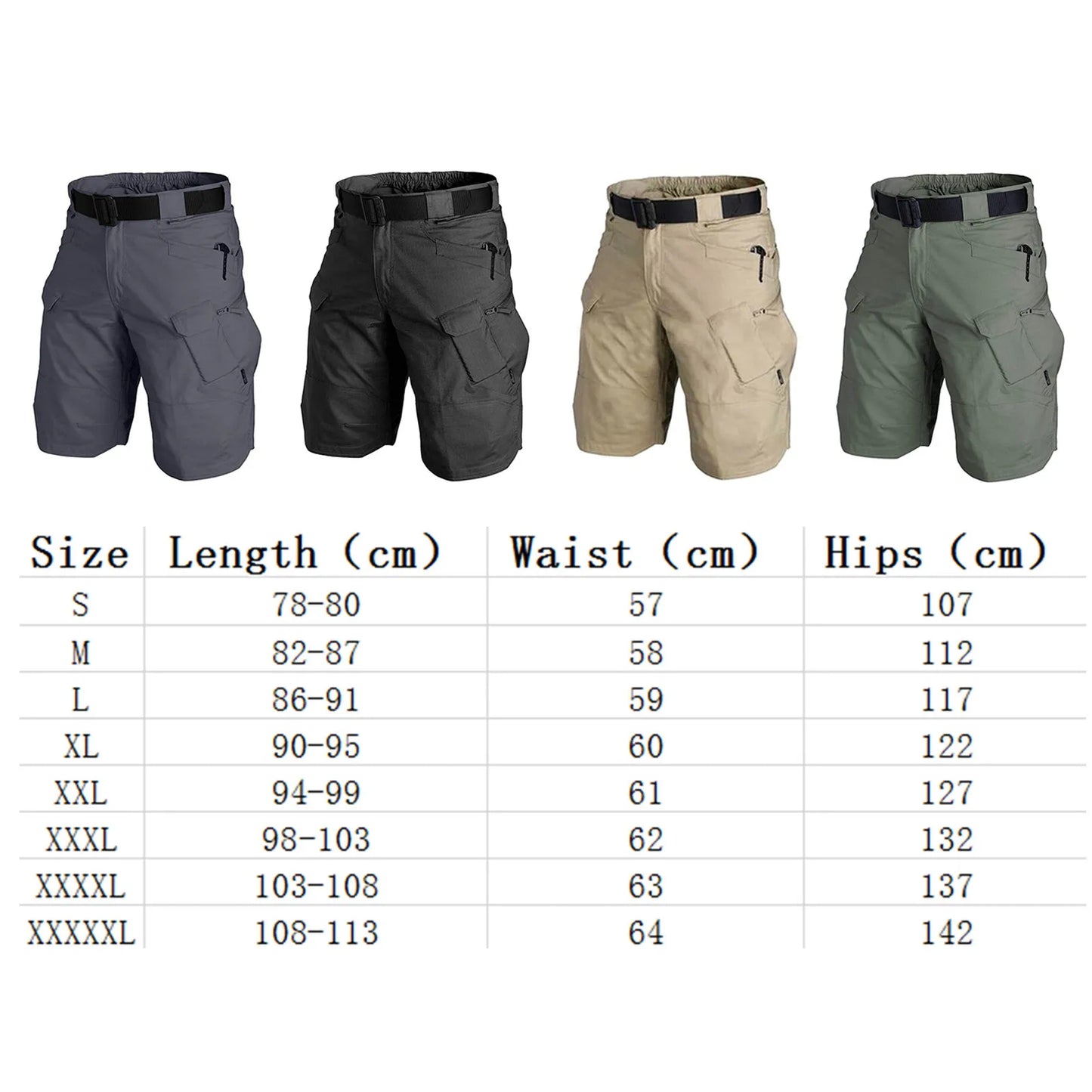 Breathable Cargo Shorts