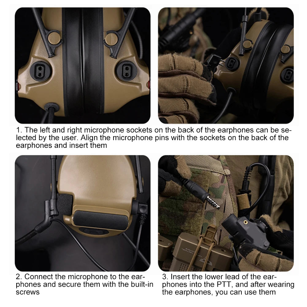 Headset Shooting Earmuffs