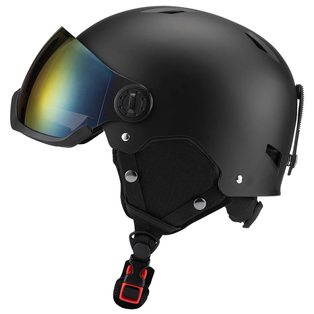 Ski, Snowboard Helmet with Goggle connection