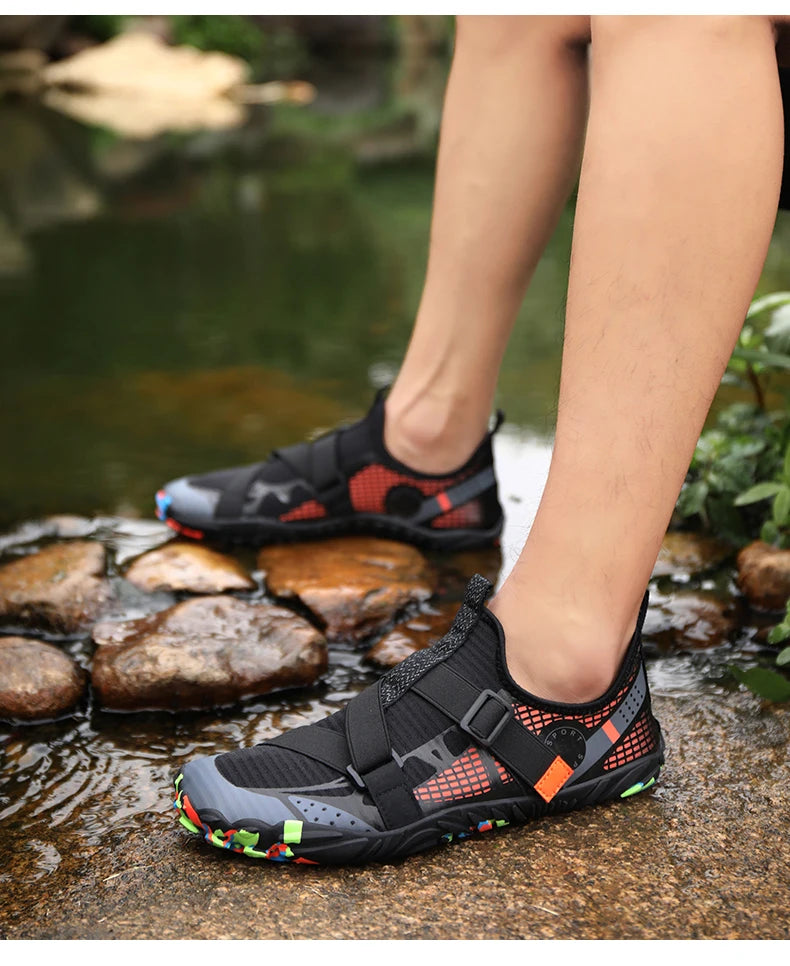 Non-slip, quick-drying shoes for water activities