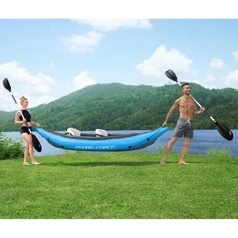 Two-Person Inflatable Kayak Set (10’10” Long)