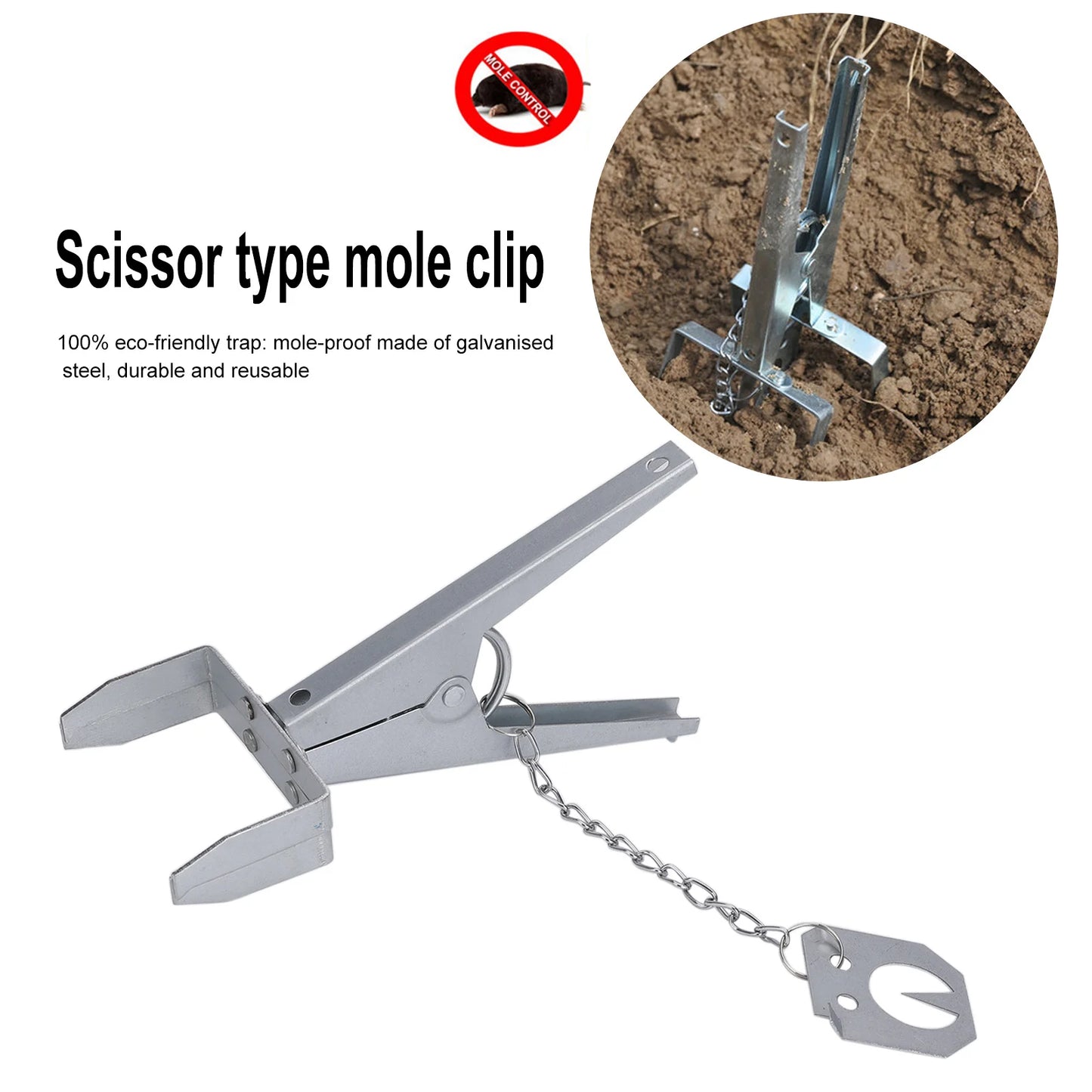 Multifunction Claw Mole Trap