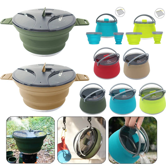 Foldable Portable Cooking Pot