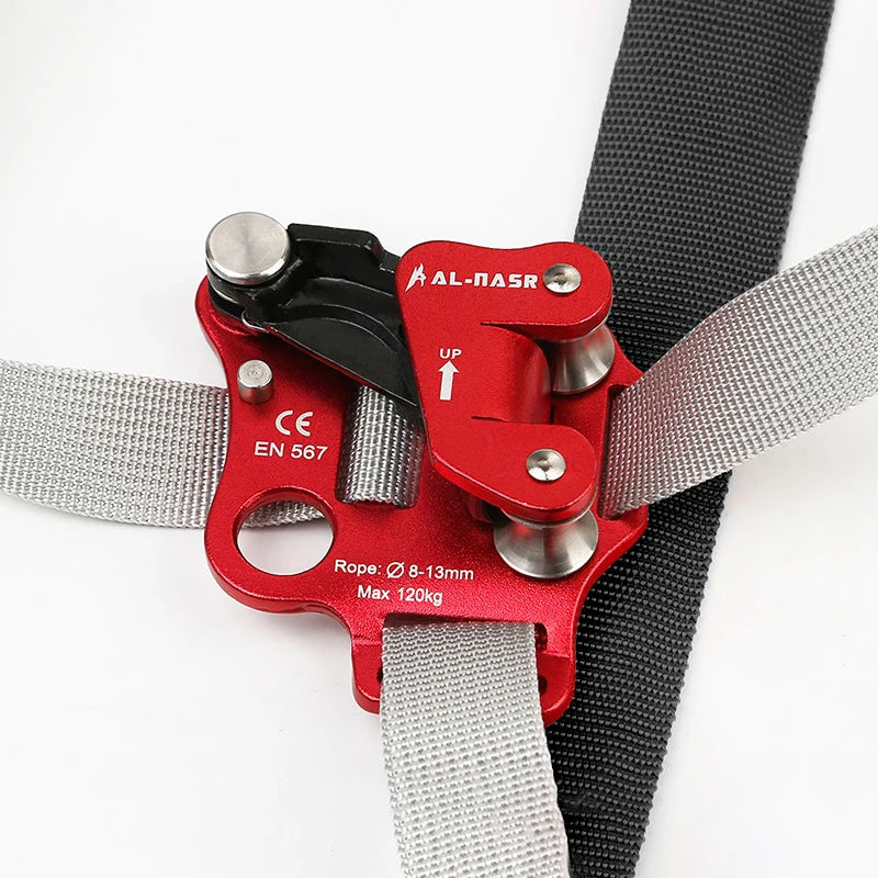 Rock Climbing Foot Harness With Pedal Belt Grasp for Rope Gear