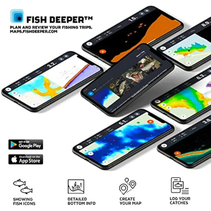 Portable Fish Finder and Depth Finder