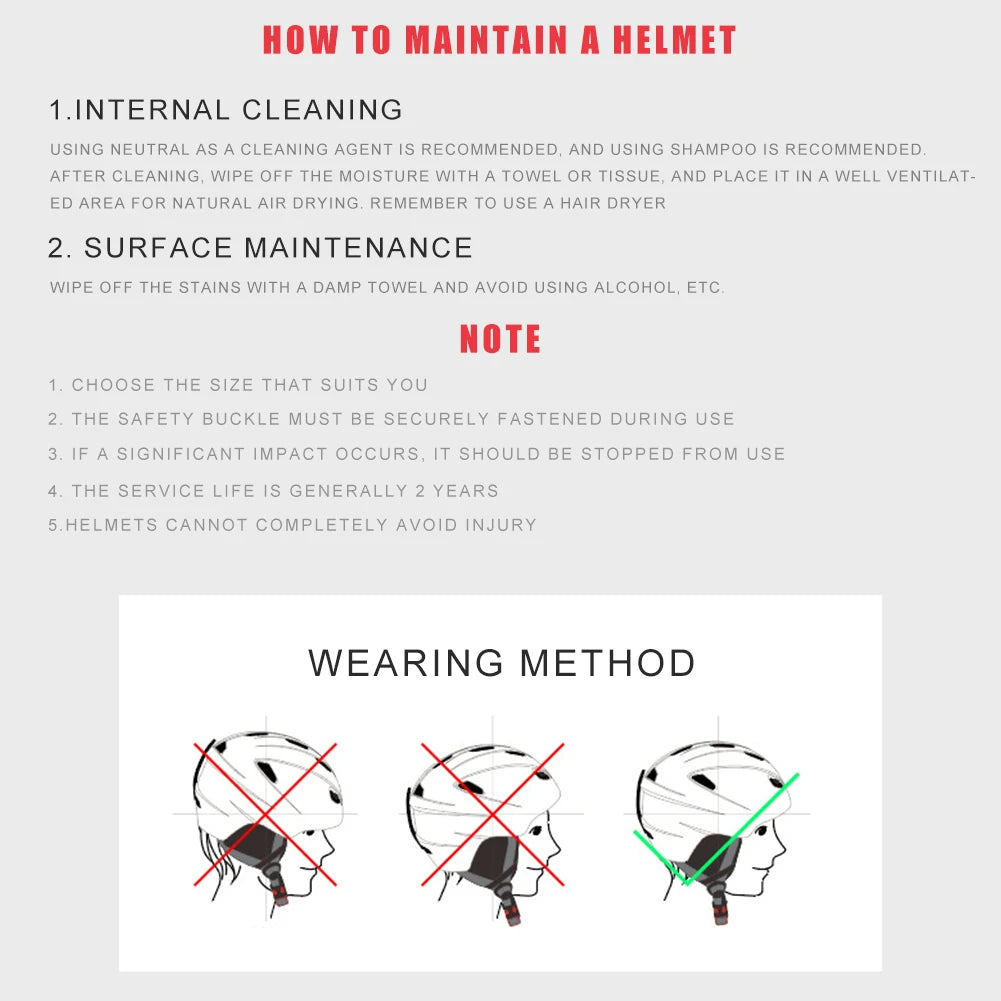 Lightweight Ski Helmet