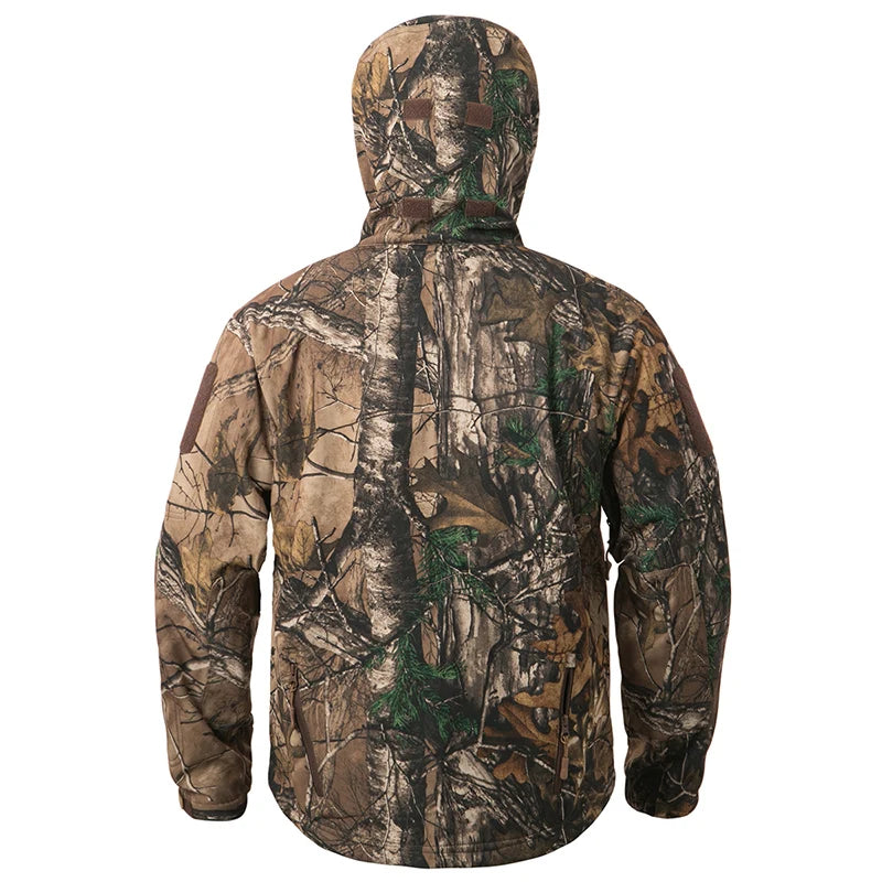 Soft Shell Camouflage  Waterproof Fleece Jacket