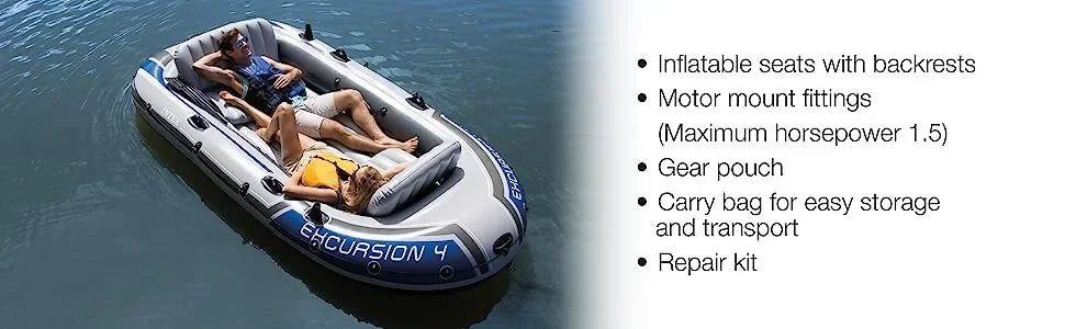 Adjustable Seats With Backrest – Fishing Rod Holders Inflatable Kayak