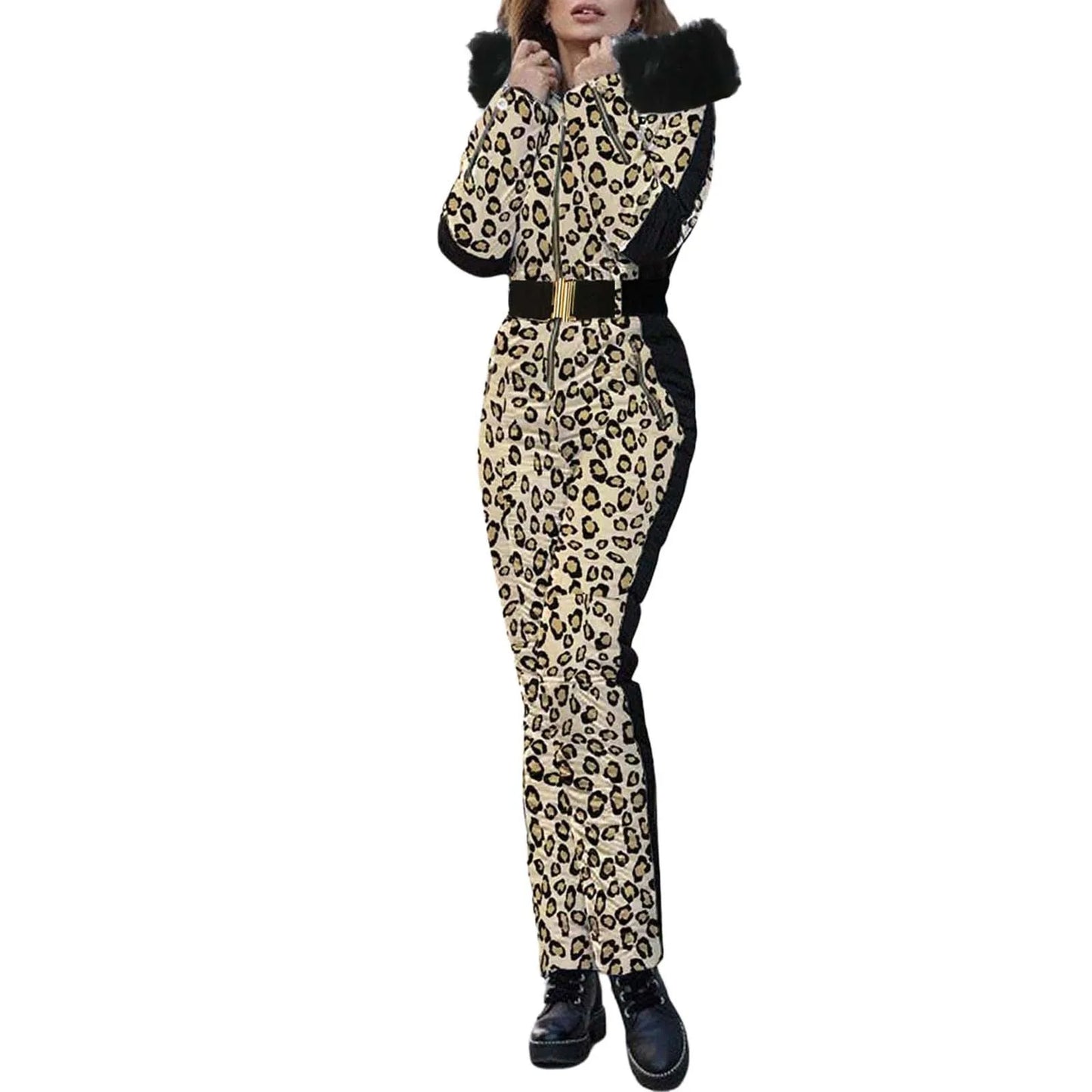 Women Winter Ski Jumpsuit