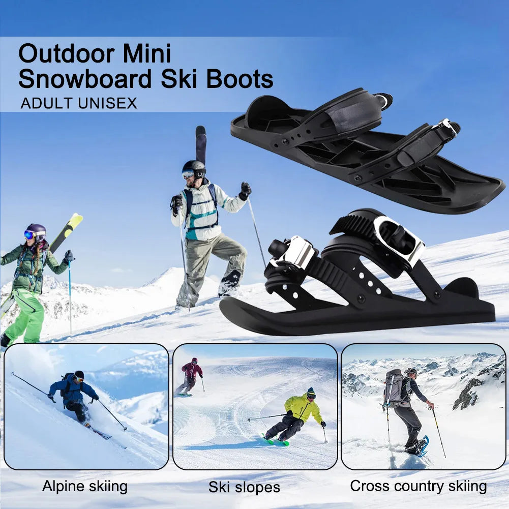 Mini Skating Ski Shoes