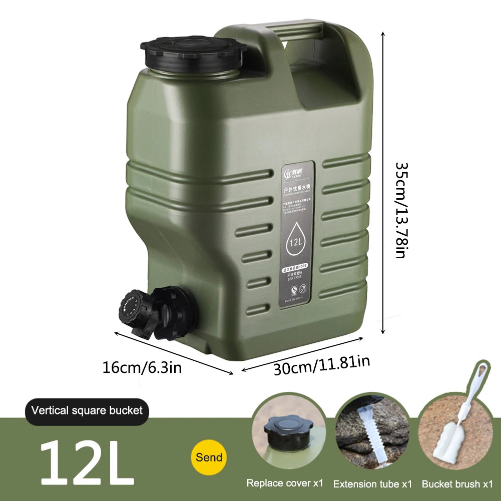 3.2 Gallon/12L Water Carrier Tank