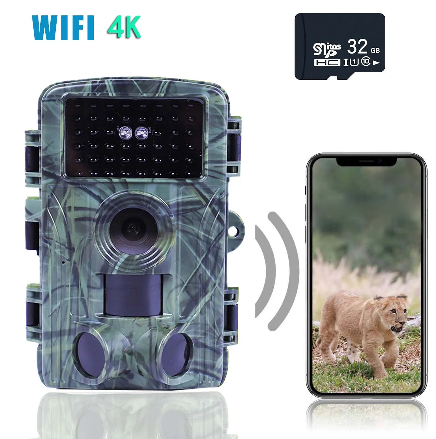 Hunting Trail Camera with Night Vision