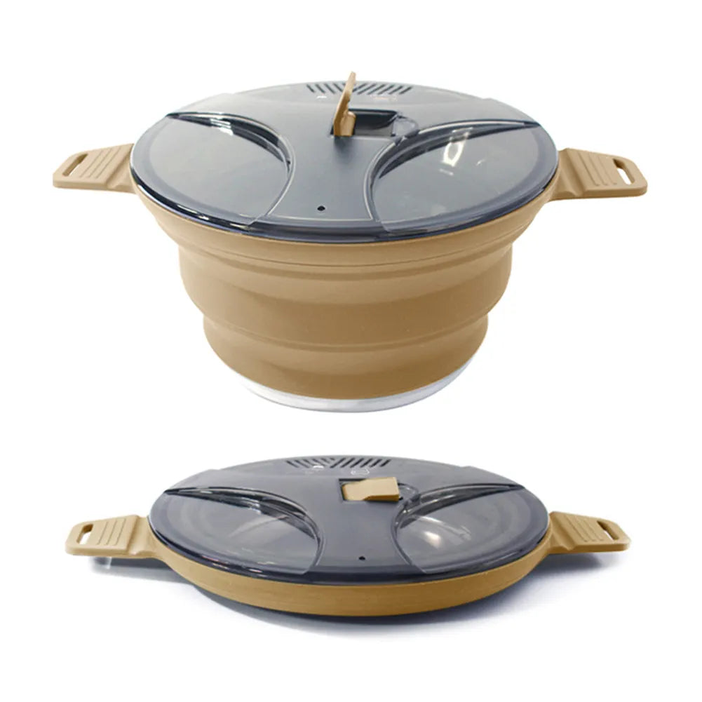 Foldable Portable Cooking Pot