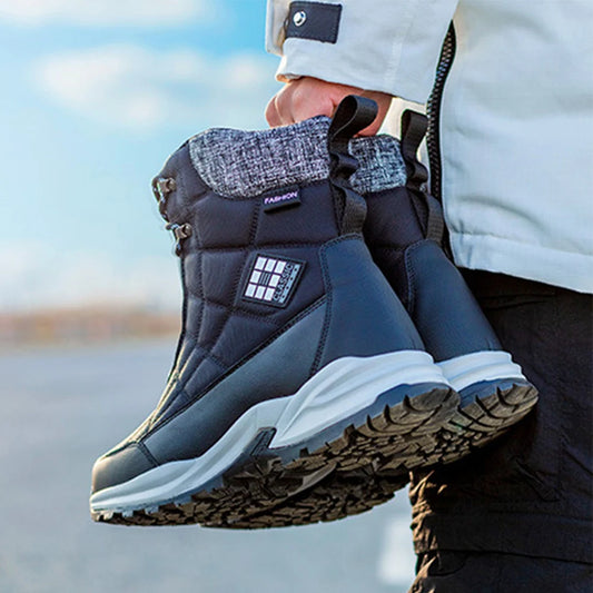 Waterproof Fleece Lining Snow Boots