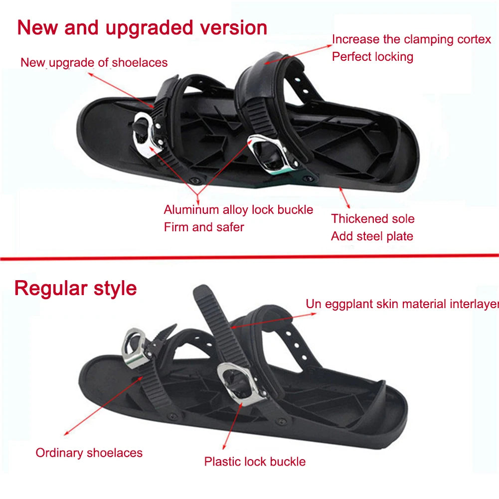 Mini Skating Ski Shoes