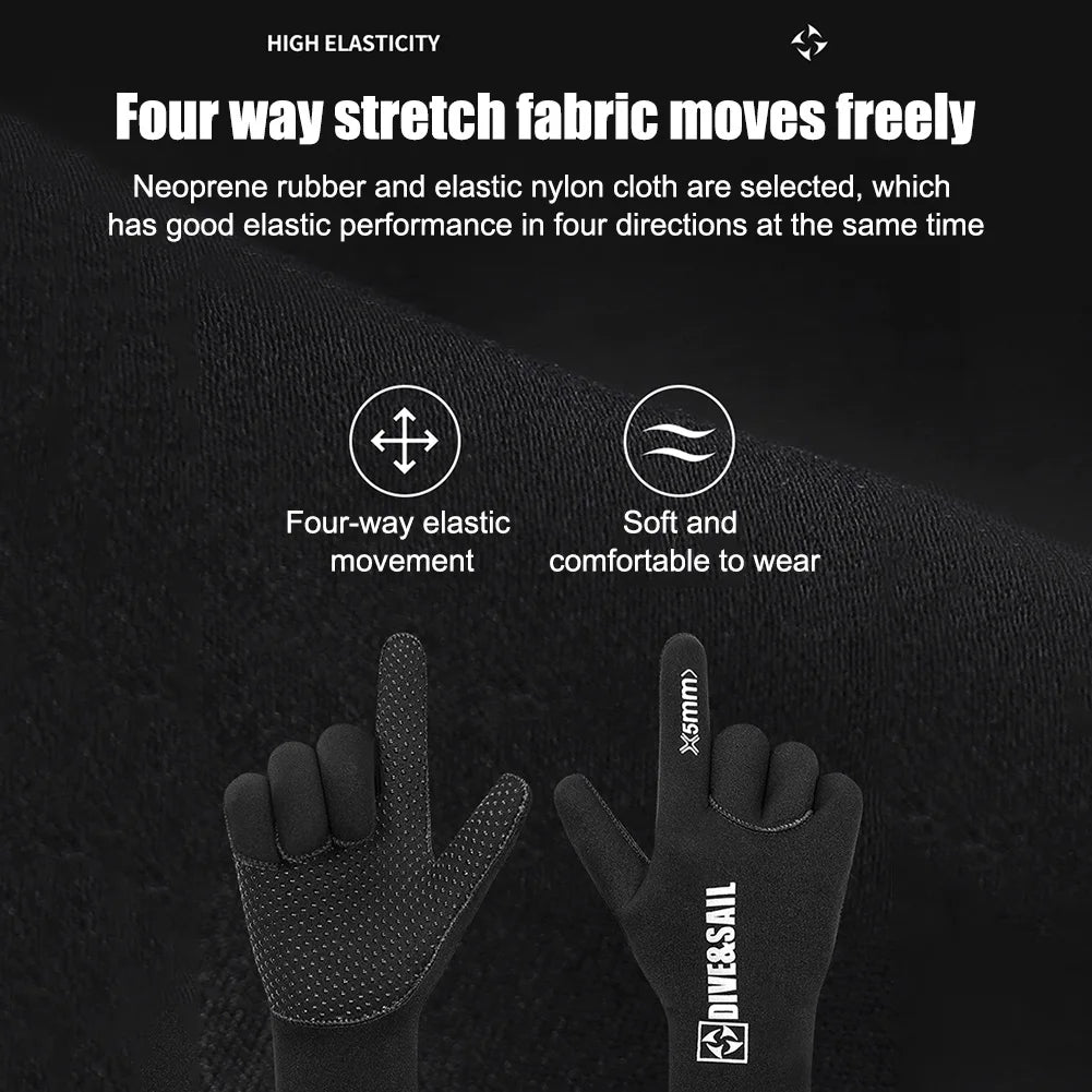 5mm Underwater Gloves