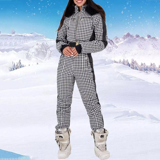 Women Winter Ski Jumpsuit