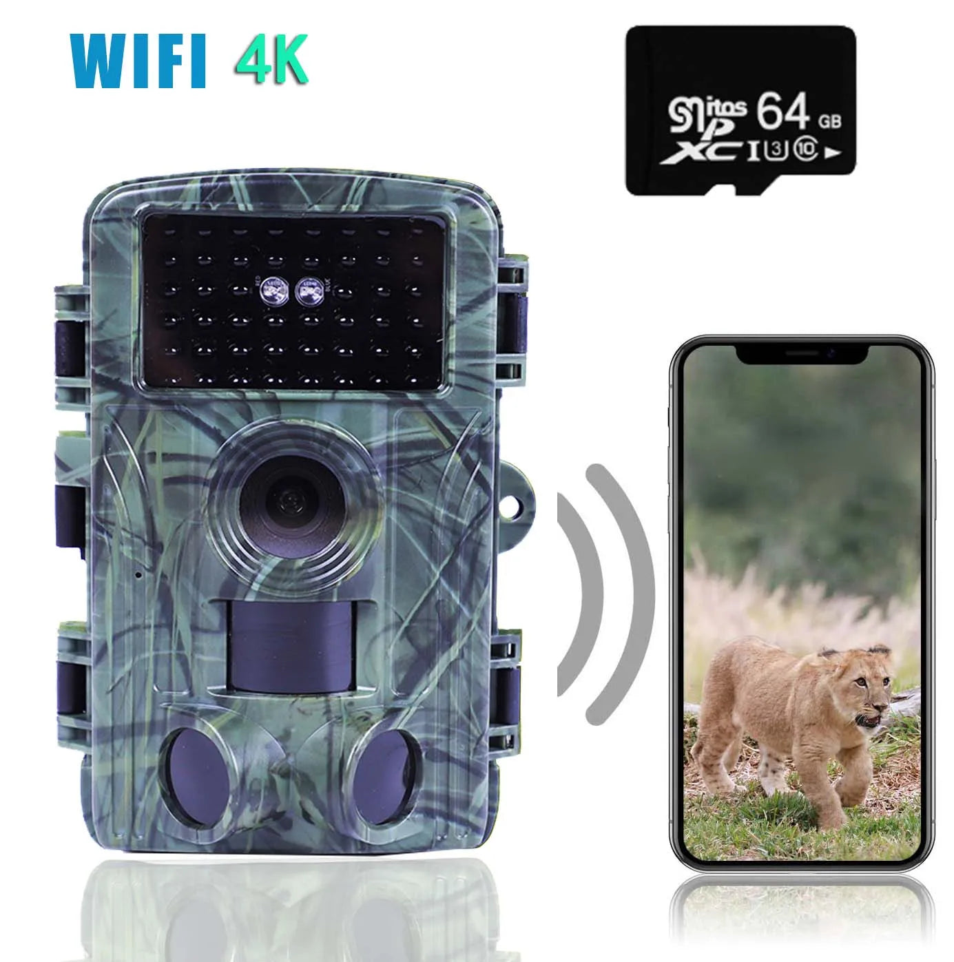 Hunting Trail Camera with Night Vision